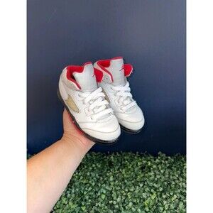 • Air Jordan 5 Retro TD "Fire Red" (2020) Toddler Size 10C